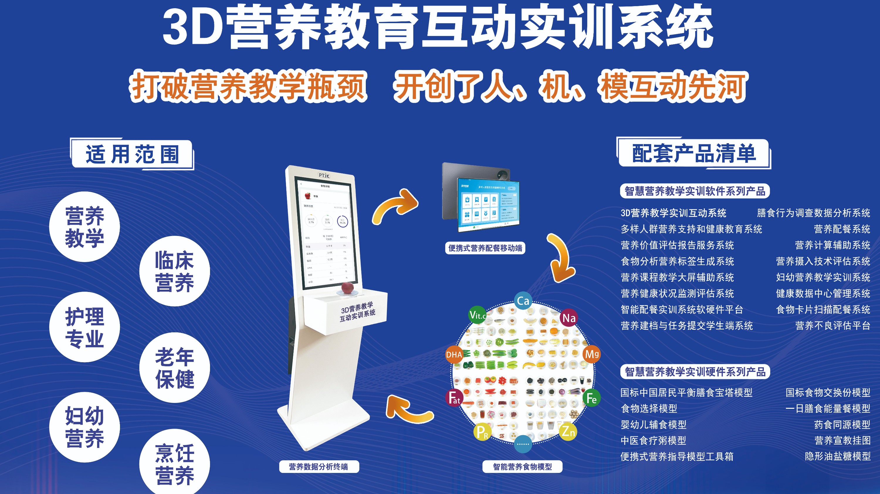 璞泰健康：如何利用营养教学软件提升学生实训效果？